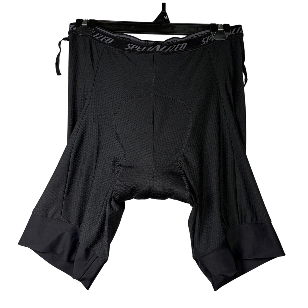Specialized Cycling Liner Shorts Mens Medium Black Excellent Padded MTB SWAT